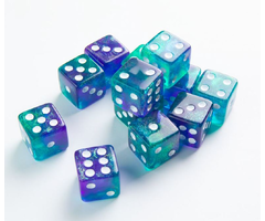 GameGenic 12d6 Dice Block (16mm): Galaxy (Assorted Colours)