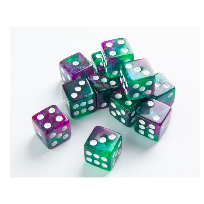 GameGenic 12d6 Dice Block (16mm): Galaxy (Assorted Colours)