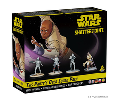 Atomic Mass Games Star Wars: Shatterpoint: This Party's Over: Mace Windu Squad Pack