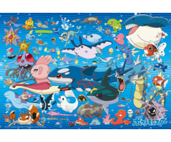 Beverly Enterprises Inc. 100 pcs - Pokemon: Gathering! Water Type Edition