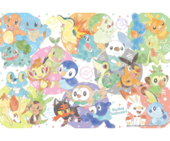 Beverly Enterprises Inc. 100 pcs - Pokemon: Nakayoshi Pastel