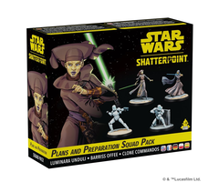 Atomic Mass Games Star Wars: Shatterpoint: Plans and Preparation: General Luminara Unduli Squad Pack