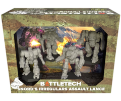 Catalyst Games Battletech: Snord's Irregulars Assault Lance