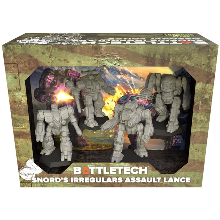 Catalyst Games Battletech: Snord's Irregulars Assault Lance