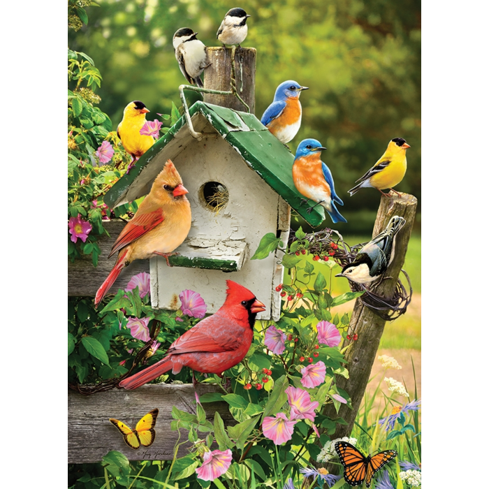 Cobble Hill Puzzles 500 pcs - Summer Birdhouse