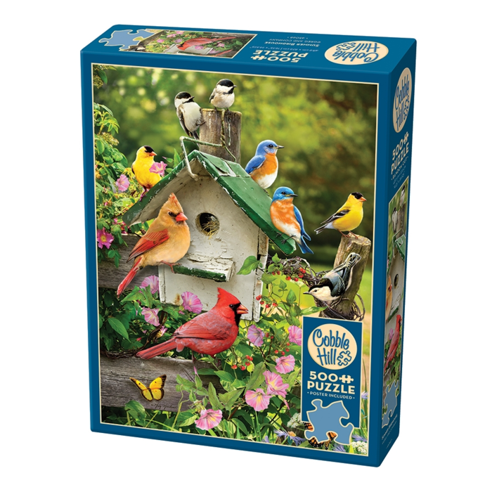 Cobble Hill Puzzles 500 pcs - Summer Birdhouse