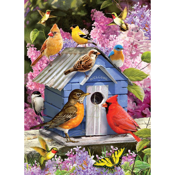 Cobble Hill Puzzles 500 pcs - Spring Birdhouse