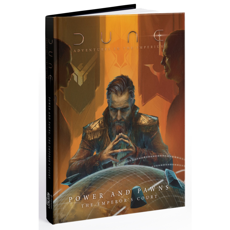 Modiphius Dune - Power And Pawns: The Emperor's Court - Rollenspiel Erweiterung 144 Seiten