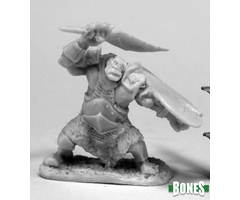 Reaper Miniatures Dark Heaven Bones: Orc Slicer (Scimitar & Shield)