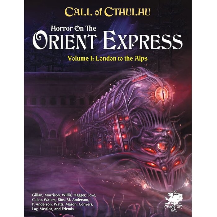 Chaosium Inc. Call of Cthulhu RPG: Horror on the Orient Express (Two Volume Set)