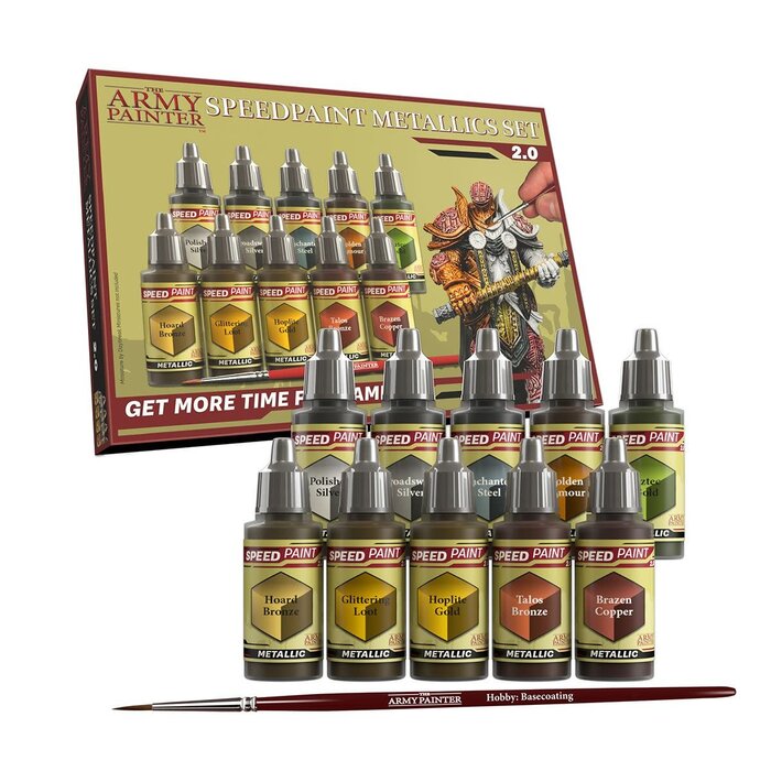 The Army Painter Warpaints: Speedpaint 2.0 - Metallics Set