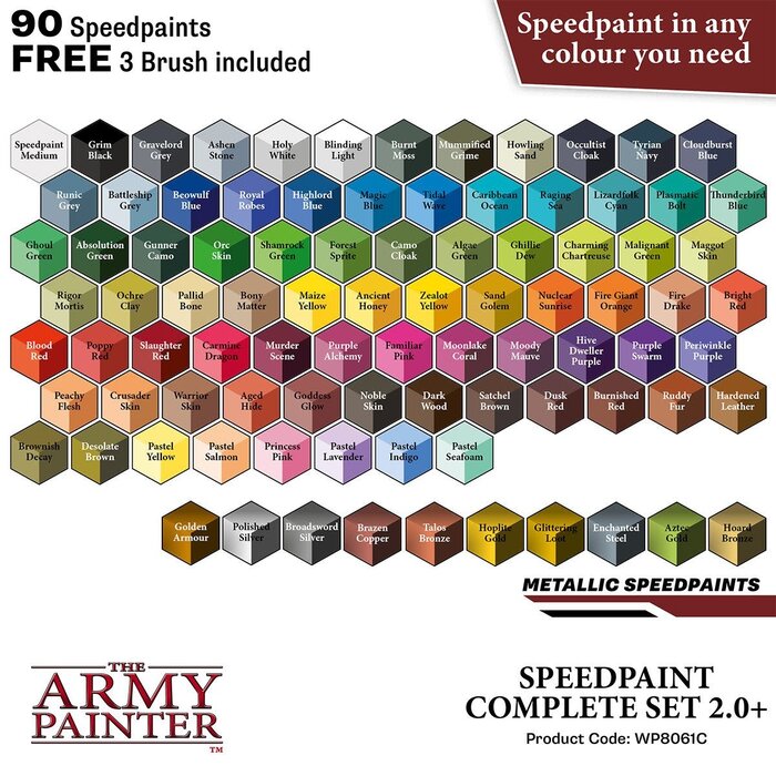 The Army Painter Warpaints: Speedpaint 2.0 - Complete Set