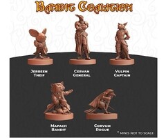 Hit Point Press Humblewood RPG Miniatures - Bandit Coalition