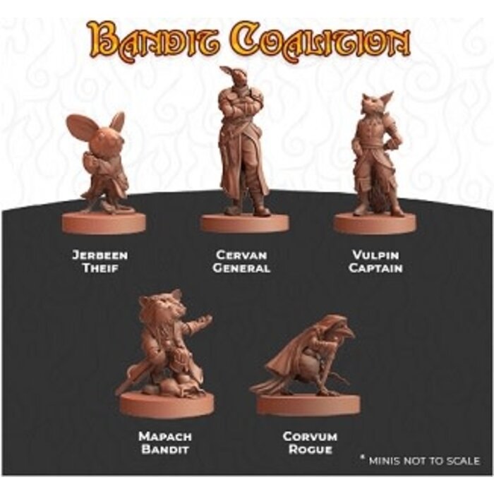 Hit Point Press Humblewood RPG Miniatures - Bandit Coalition
