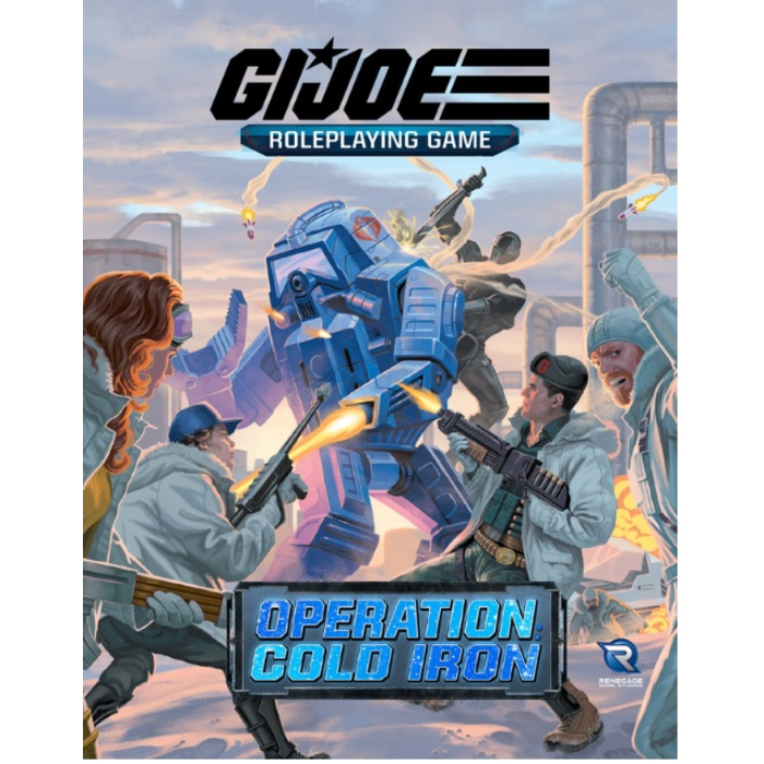 Renegade Game Studios G.I. Joe RPG - Operation Cold Iron Adventure Book