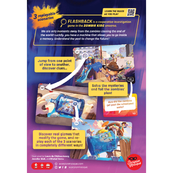 Scorpion Masque Flashback: Zombie Kidz