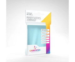 GameGenic Sleeves - 64x89mm GameGenic Precise Fit (Clear) Inner Sleeves - 100/pk (Standard CCG)