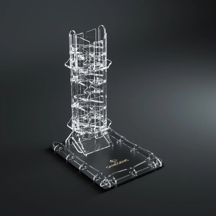 GameGenic Crystal Twister - Premium Dice Tower