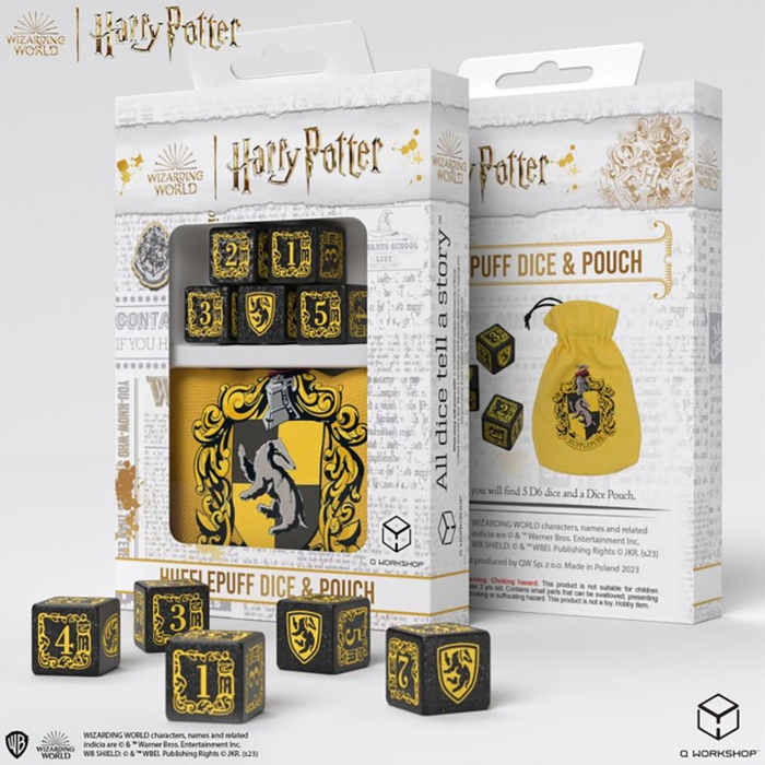 Q-Workshop Harry Potter Dice and Pouch
