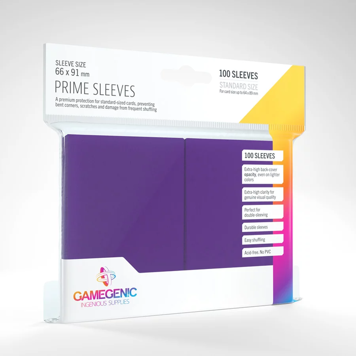 GameGenic Sleeves - 66x91mm GameGenic Prime - 100/pk (Standard CCG)