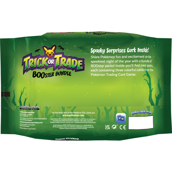 The Pokemon Company International Pokemon TCG - Trick or Trade Booster Bundle 2023
