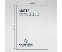 GameGenic Sleeves - 66x91mm GameGenic Matte Prime - 100/pk (Standard CCG)