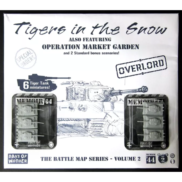 Days of Wonder Memoir '44: The Battle Map Series - Tigers in the Snow Expansion