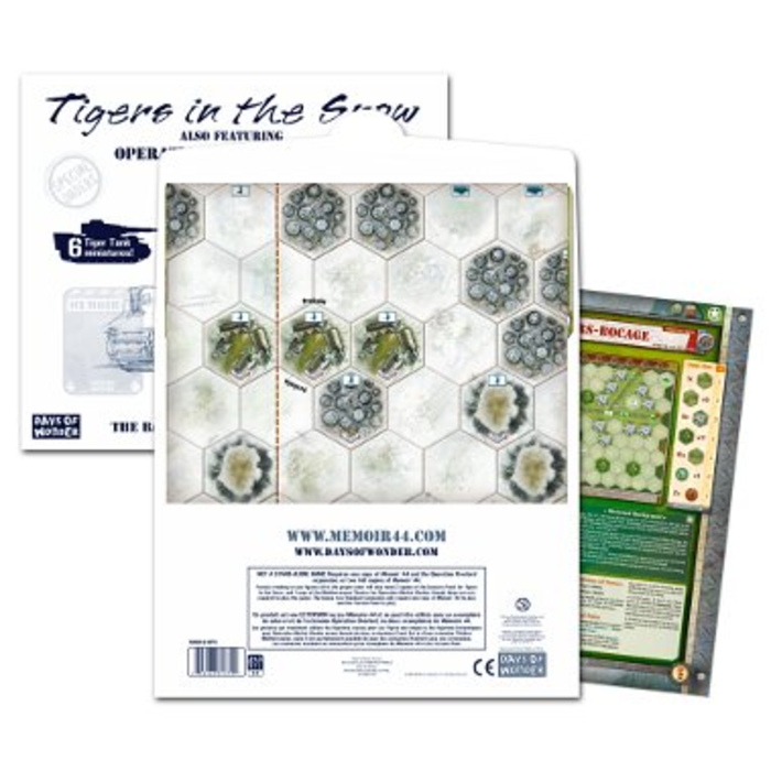 Days of Wonder Memoir '44: The Battle Map Series - Tigers in the Snow Expansion
