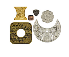 Wizards of the Coast D&D - Waterdeep Metal Coins