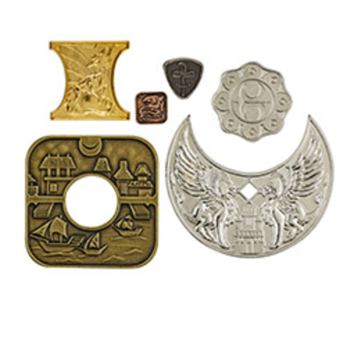 Wizards of the Coast D&D - Waterdeep Metal Coins