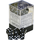 36d6 Dice Block (12mm): Opaque (Black/White/Grey)
