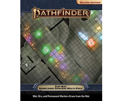 Paizo Publishing Pathfinder Flip-Mat: Darklands Dangers Multi-Pack