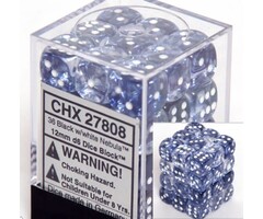 Chessex 36d6 Dice Block (12mm): Nebula (Assorted Colours)