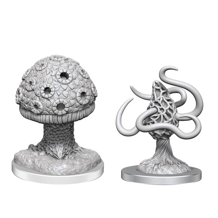 Wizkids/NECA LLC Nolzur's Marvelous Miniatures: Shrieker & Violet Fungus