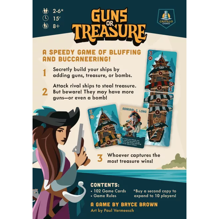 Atlas Games Guns or Treasure