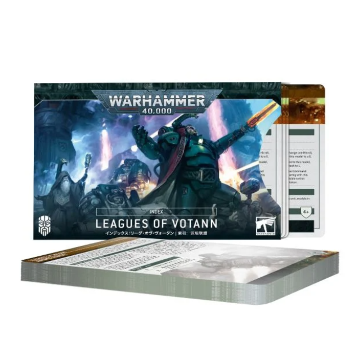 Games Workshop Warhammer 40K: Index Cards Xenos (10th Edition)