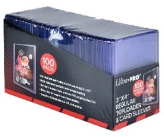 Ultra Pro Toploaders - 3'' x 4'' - Ultra Pro - 100/pk with Sleeves