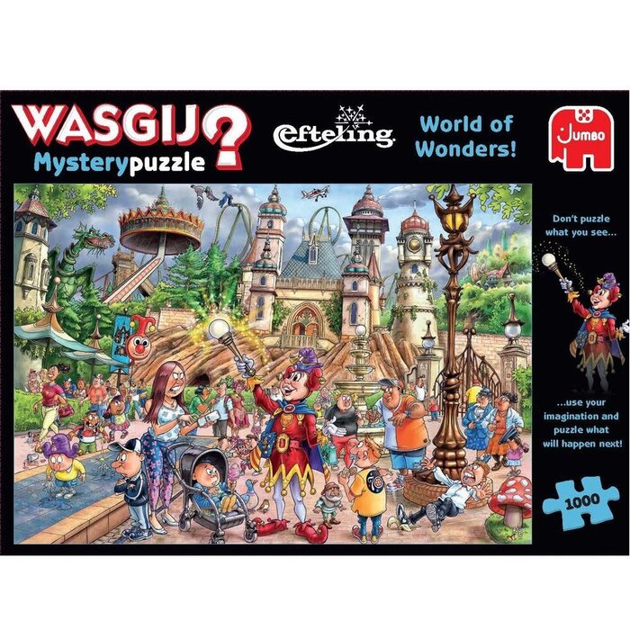 Jumbo Puzzles 1000 pcs - WASGIJ - Mystery Puzzle - World of Wonders