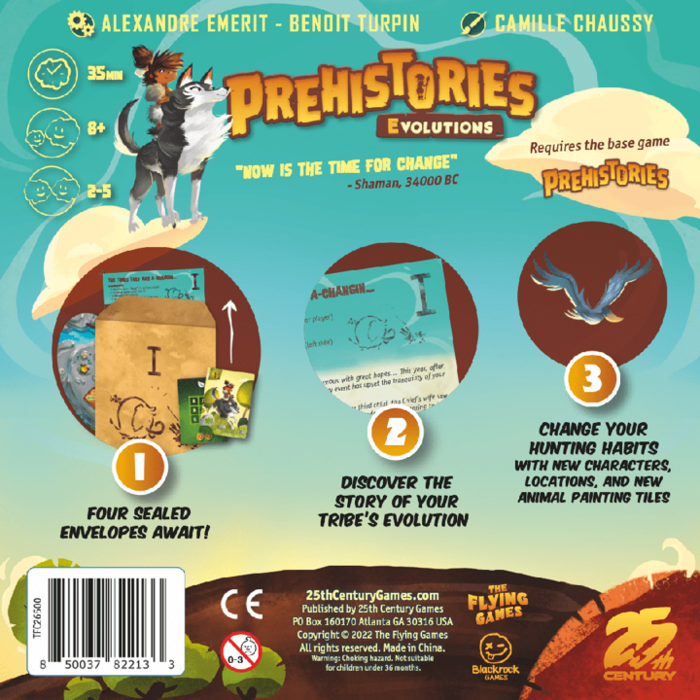 25th Century Games Prehistories: Evolutions Expansion