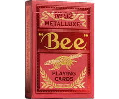 Bicycle Playing Cards - Bee: Metalluxe Red