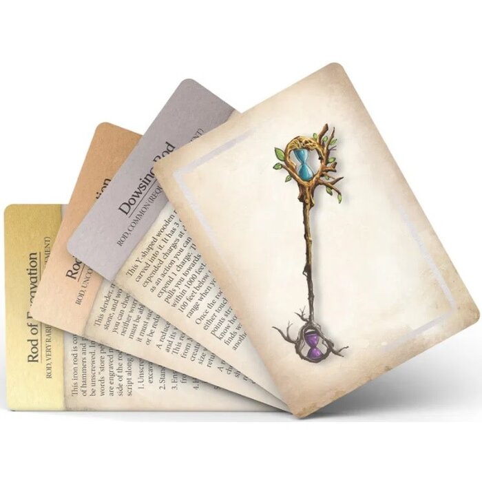 Nord Games Magic Item Compendium: Rods, Staves and Wands (5E Compatible)