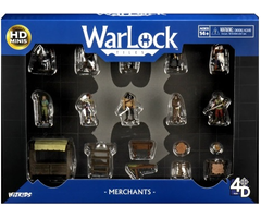 Wizkids/NECA LLC Warlock Tiles: Dungeon Dressings - Merchants