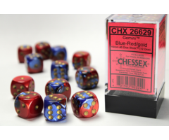 Chessex 12d6 Dice Block (16mm): Gemini (Assorted Colours)