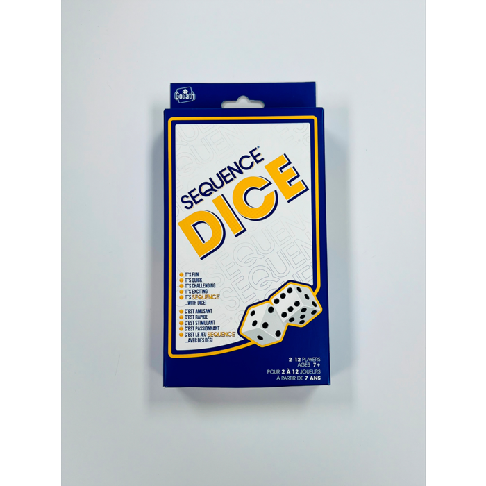 JAX Games Sequence Dice Travel Edition