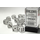 12d6 Dice Block (16mm): Frosted (Assorted Colours)