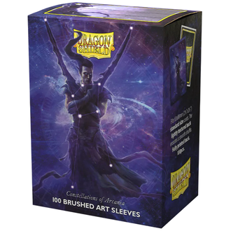 Arcane Tinmen Sleeves - 67x91mm Dragon Shield w/Deck Box - Constellations - Alaric (Standard CCG) Arcane Tinmen Sleeves - 67x91mm Dragon Shield w/Deck Box - Constellations - Alaric (Standard CCG)
