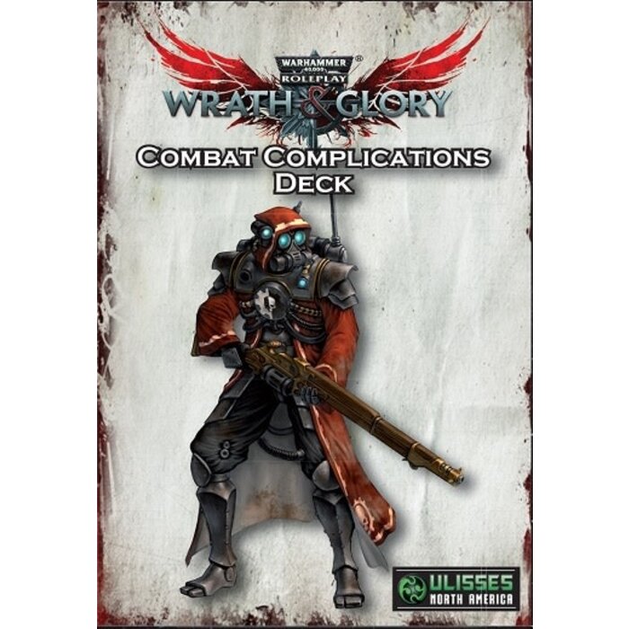 Ulisses North America Warhammer 40K RPG: Wrath & Glory - Combat Complications Deck
