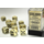 12d6 Dice Block (16mm): Opaque White Pipped (Assorted Colours)