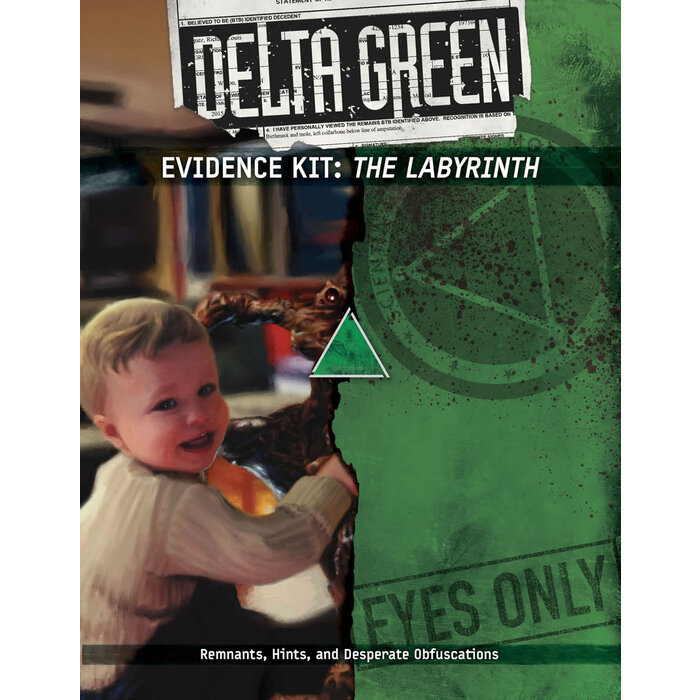 Arc Dream Publishing Delta Green RPG: The Labyrinth - Evidence Kit