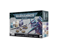 Games Workshop Warhammer 40k: Paint Set Tyranids: Termagants and Ripper Swarm